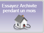 Testez Archivite pendant un mois